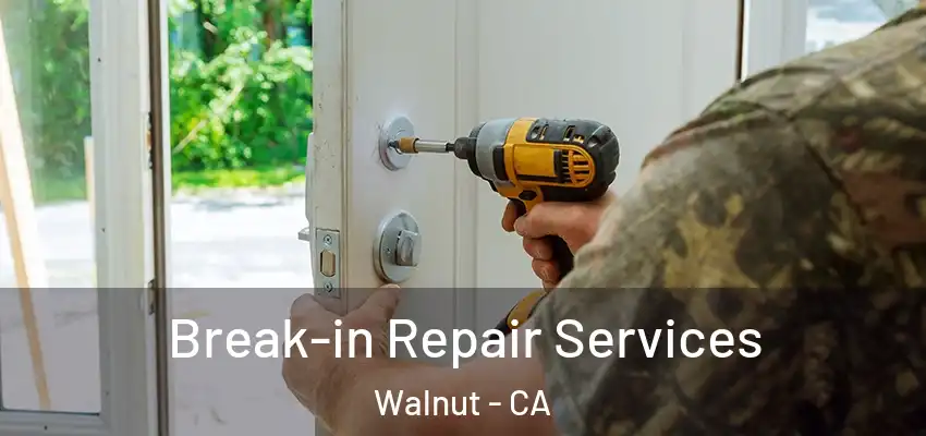  Break-in Repair Services Walnut - CA