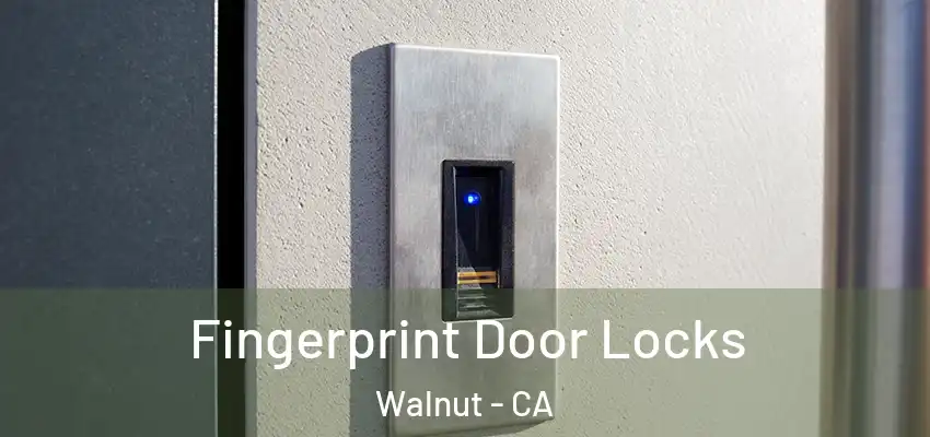  Fingerprint Door Locks Walnut - CA