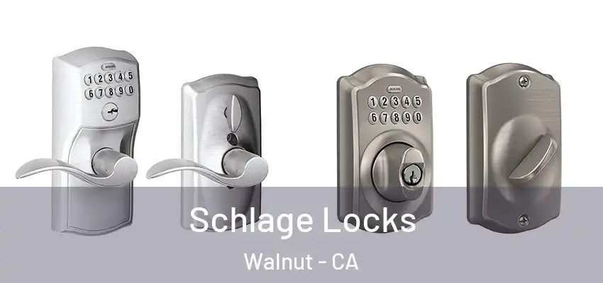  Schlage Locks Walnut - CA