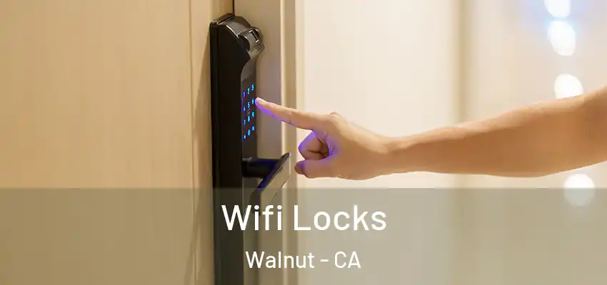 Wifi Locks Walnut - CA